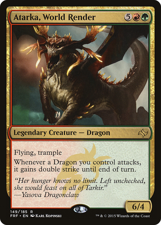 Atarka, World Render (FRF) #149 [EN/N] s/o
