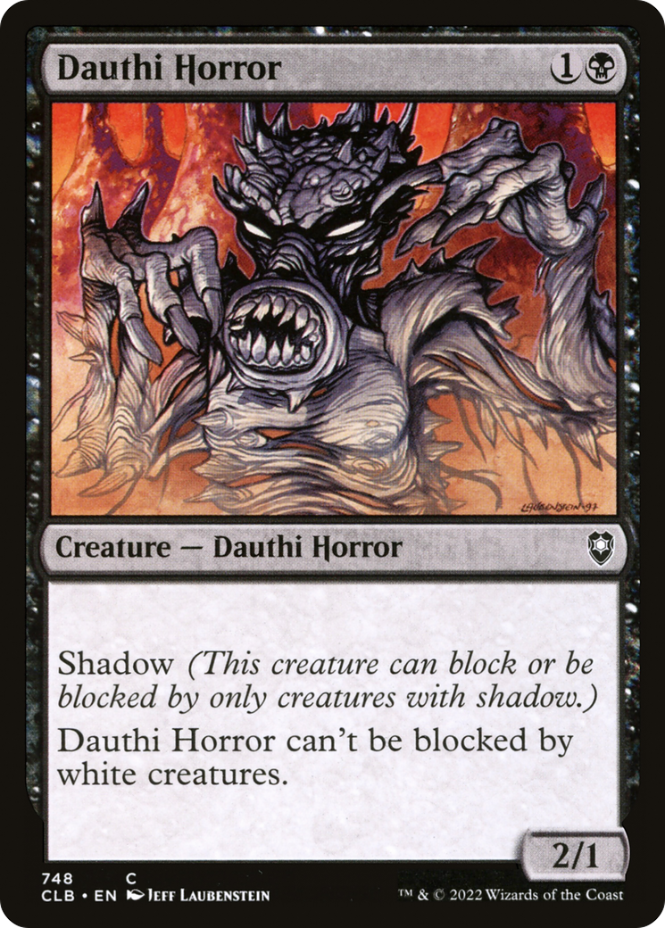 Dauthi Horror (CLB) #748 [EN/N]
