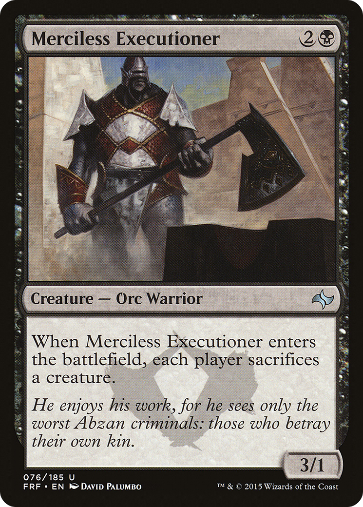 Merciless Executioner (FRF) #76 [EN/N] s/o