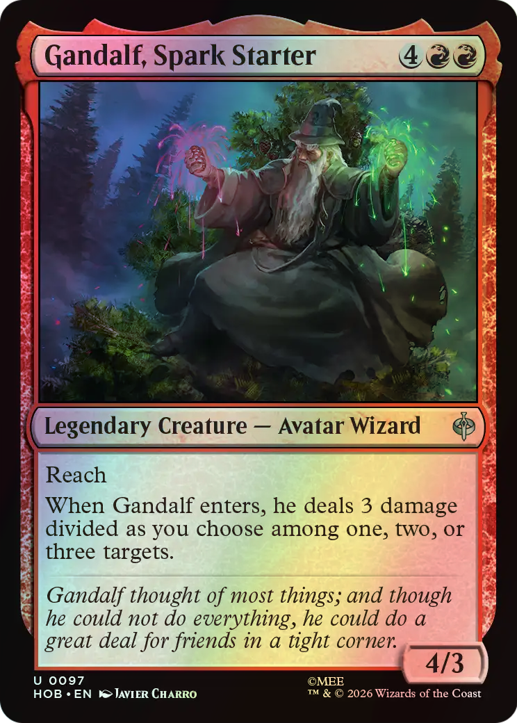 Gandalf, Spark Starter (HOB) #97 [EN/F]