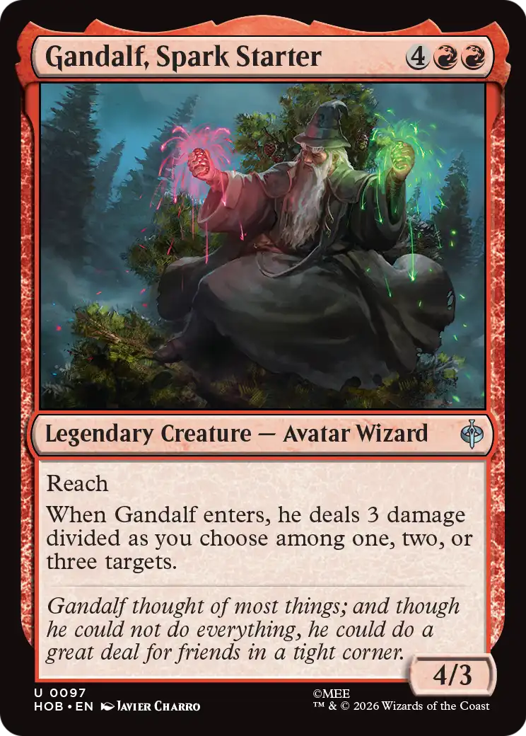 Gandalf, Spark Starter (HOB) #97 [EN/N]