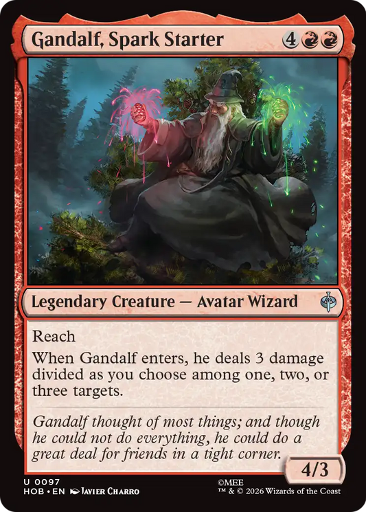 Gandalf, Spark Starter (HOB) #97 [EN/N]