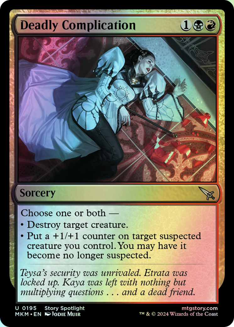 Deadly Complication (MKM) #195 [EN/F]