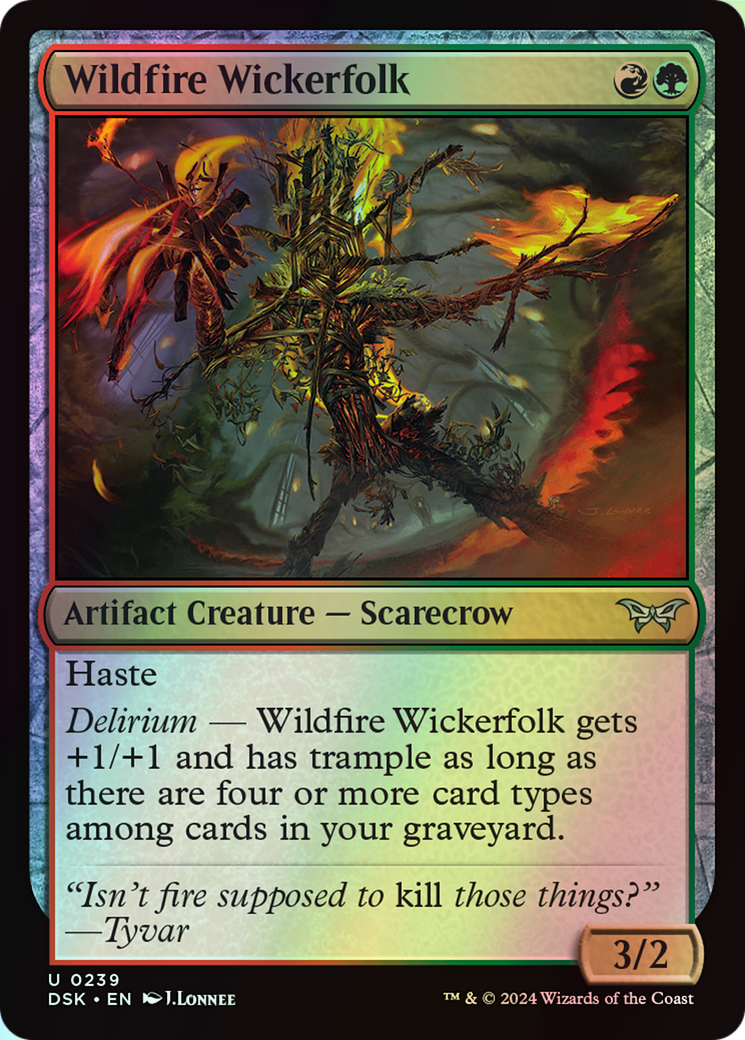 Wildfire Wickerfolk (DSK) #239 [EN/F]