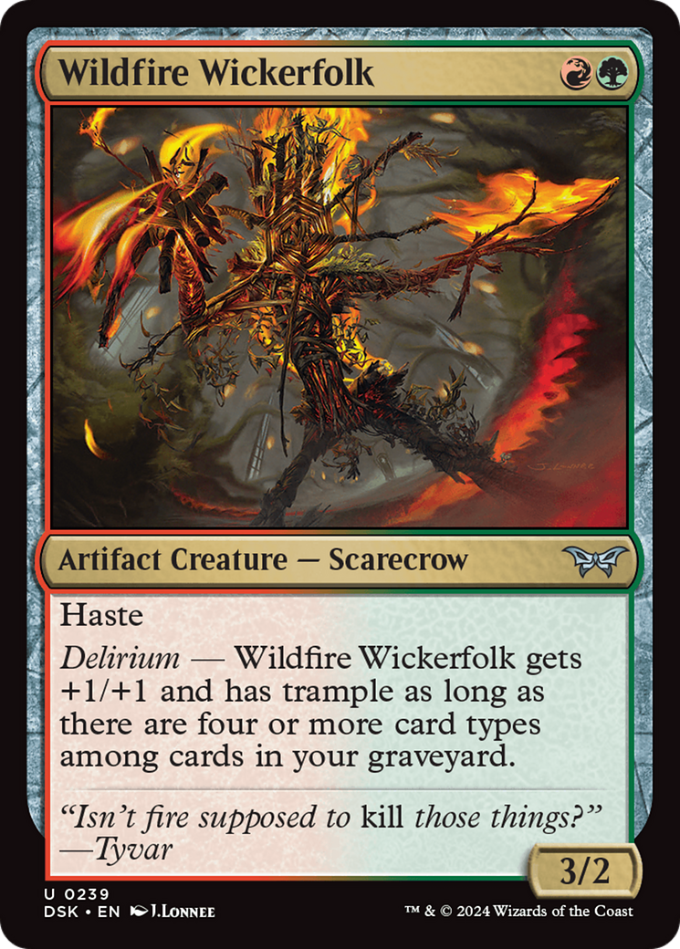 Wildfire Wickerfolk (DSK) #239 [EN/N]