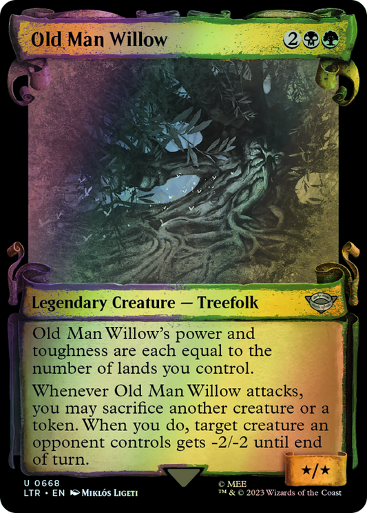 Old Man Willow - Silver Foil (LTR) #668 [EN/F] s/o