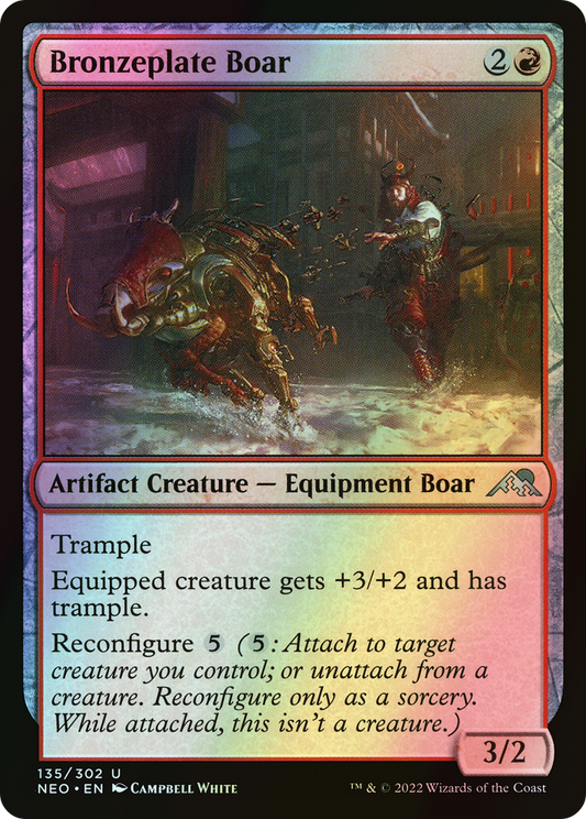 Bronzeplate Boar (NEO) #135 [EN/F]