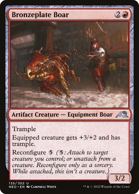 Bronzeplate Boar (NEO) #135 [EN/N]