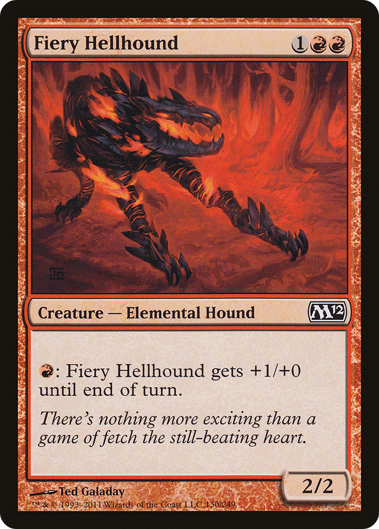 Fiery Hellhound (M12) #130 [EN/N]