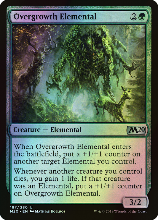 Overgrowth Elemental (M20) #187 [EN/F] s/o