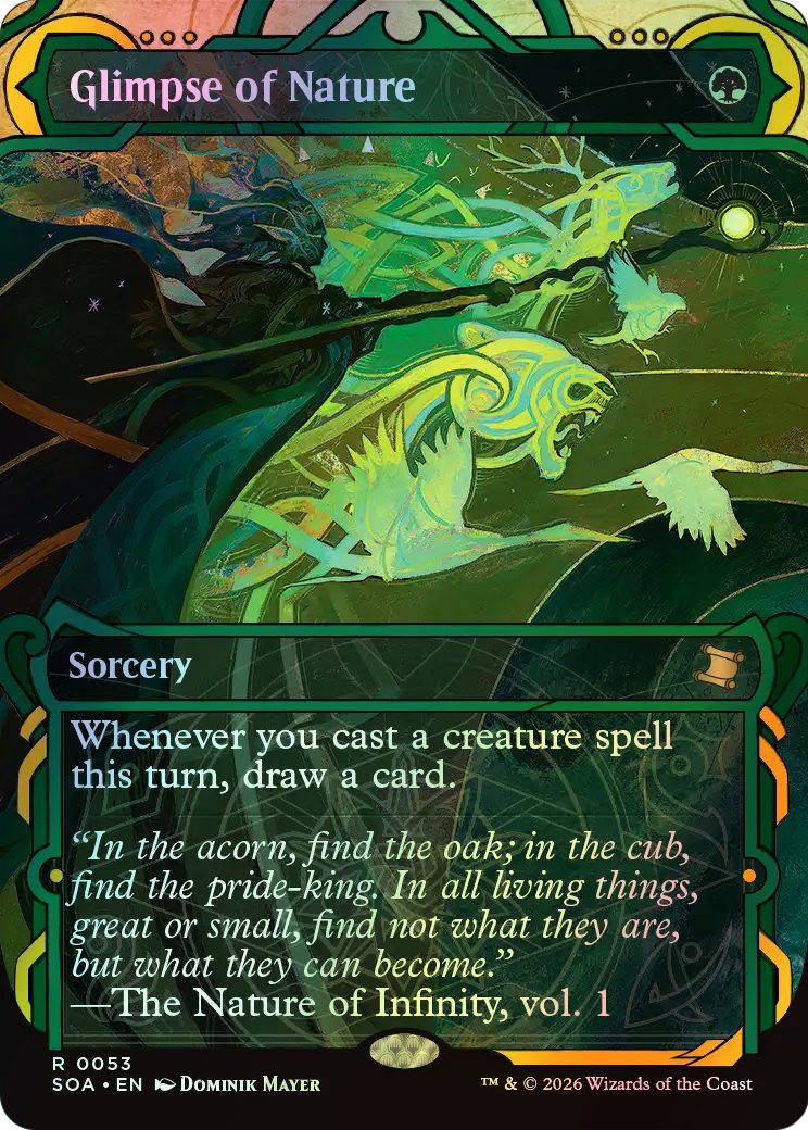 Glimpse of Nature (SOA) #53 [EN/F]