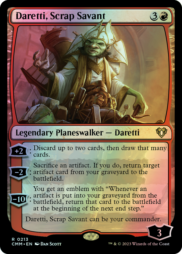 Daretti, Scrap Savant (CMM) #213 [EN/F]