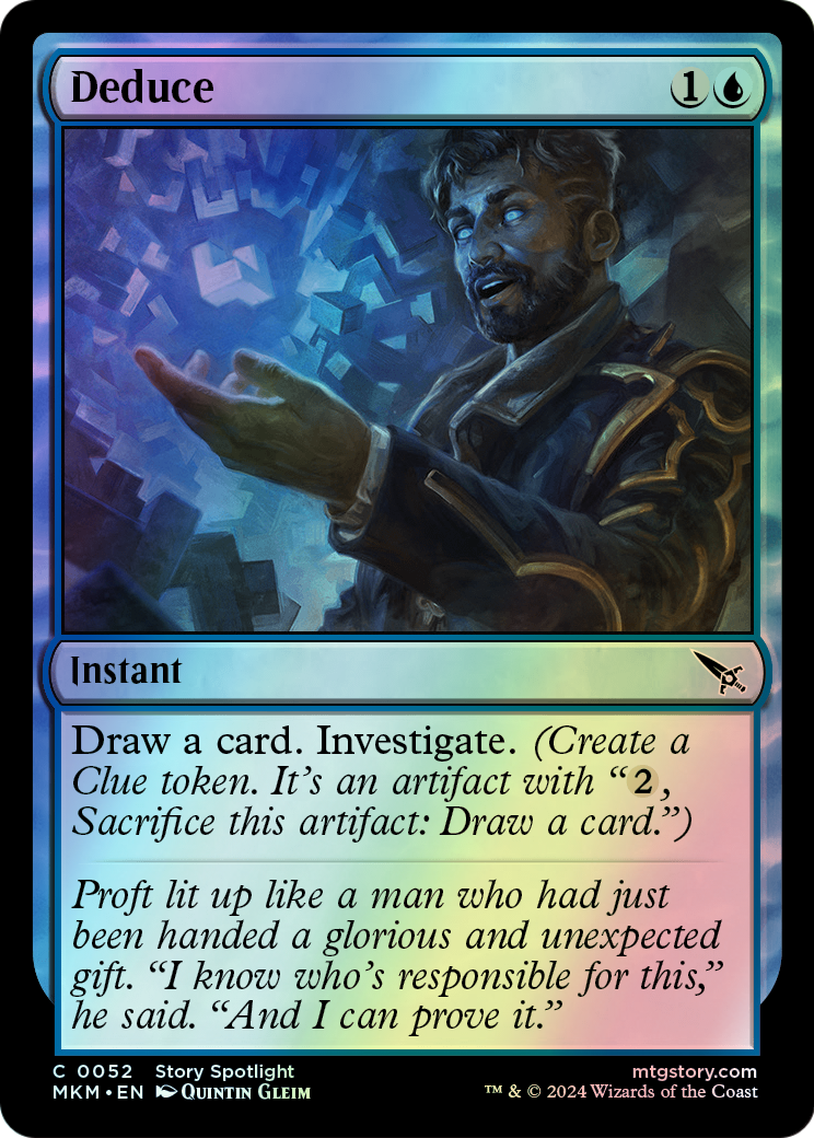 Deduce (MKM) #52 [EN/F] s/o