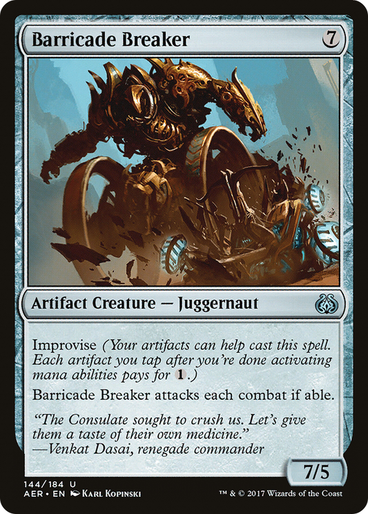 Barricade Breaker (AER) #144 [EN/N]