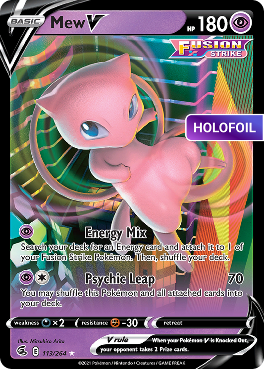 Mew V (FST) #113 [EN/H] s/o