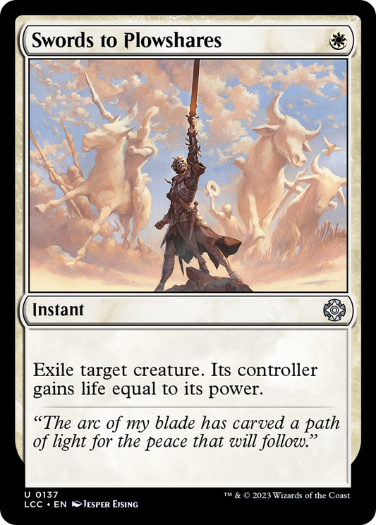 Swords to Plowshares (LCC) #137 [EN/N] s/o