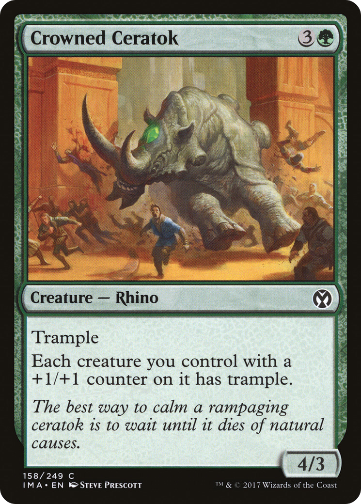 Crowned Ceratok (IMA) #158 [EN/N]