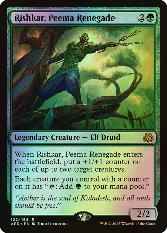 Rishkar, Peema Renegade (AER) #122 [EN/F] s/o