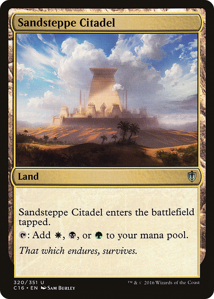Sandsteppe Citadel (C16) #320 [EN/N]
