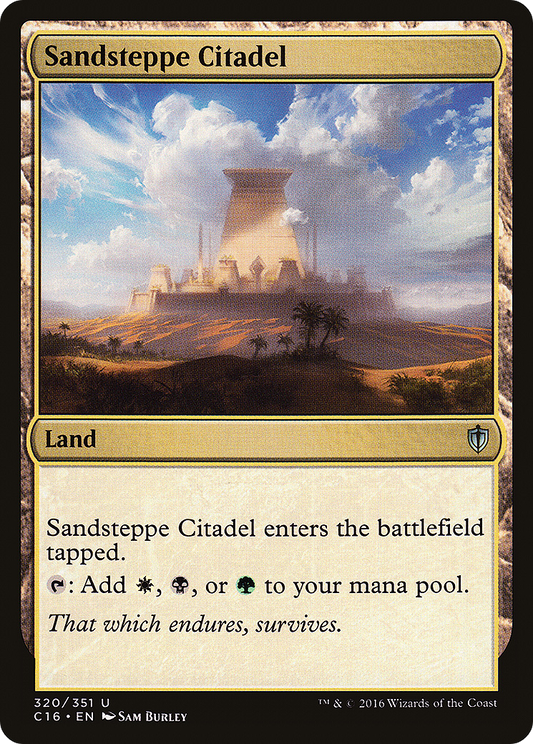 Sandsteppe Citadel (C16) #320 [EN/N]