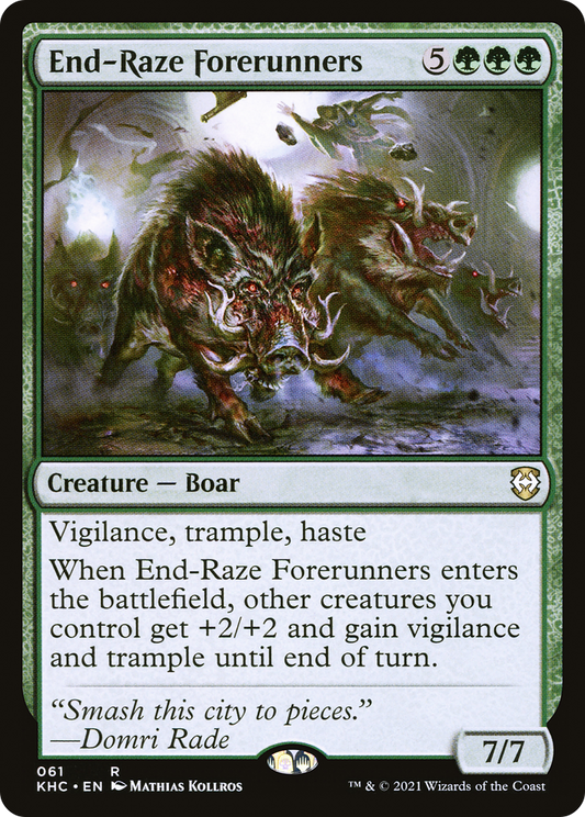 End-Raze Forerunners (KHC) #61 [EN/N] s/o