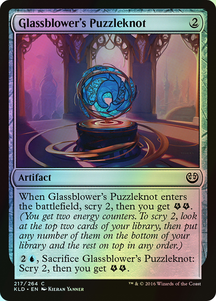 Glassblower's Puzzleknot (KLD) #217 [EN/F]