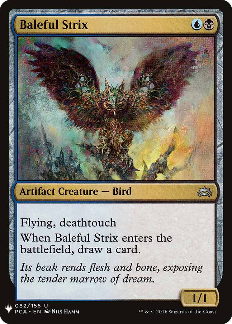 Baleful Strix (PLST) #PCA-82 [EN/N]