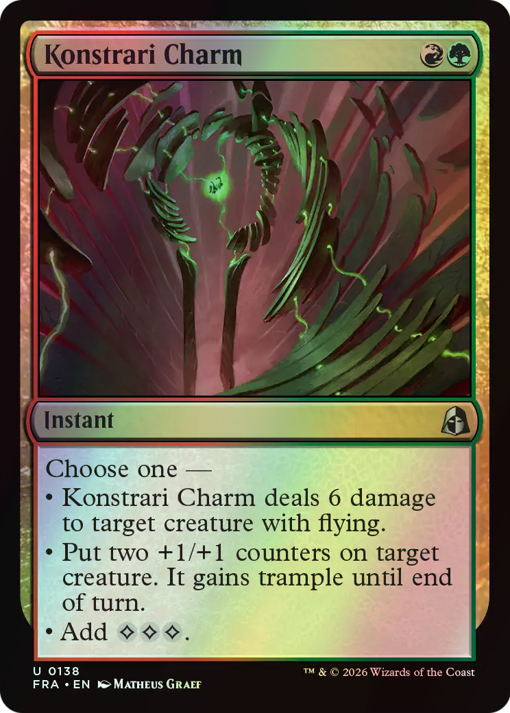 Konstrari Charm (FRA) #138 [EN/F]