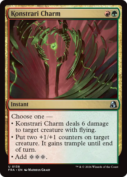 Konstrari Charm (FRA) #138 [EN/N]