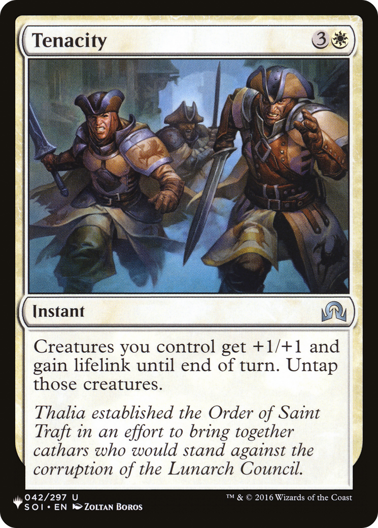 Tenacity (PLST) #SOI-42 [EN/N]