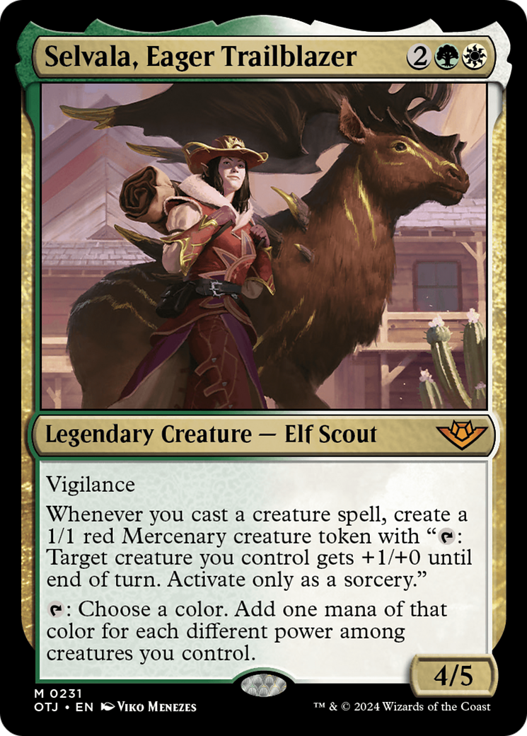 Selvala, Eager Trailblazer (OTJ) #231 [EN/N]