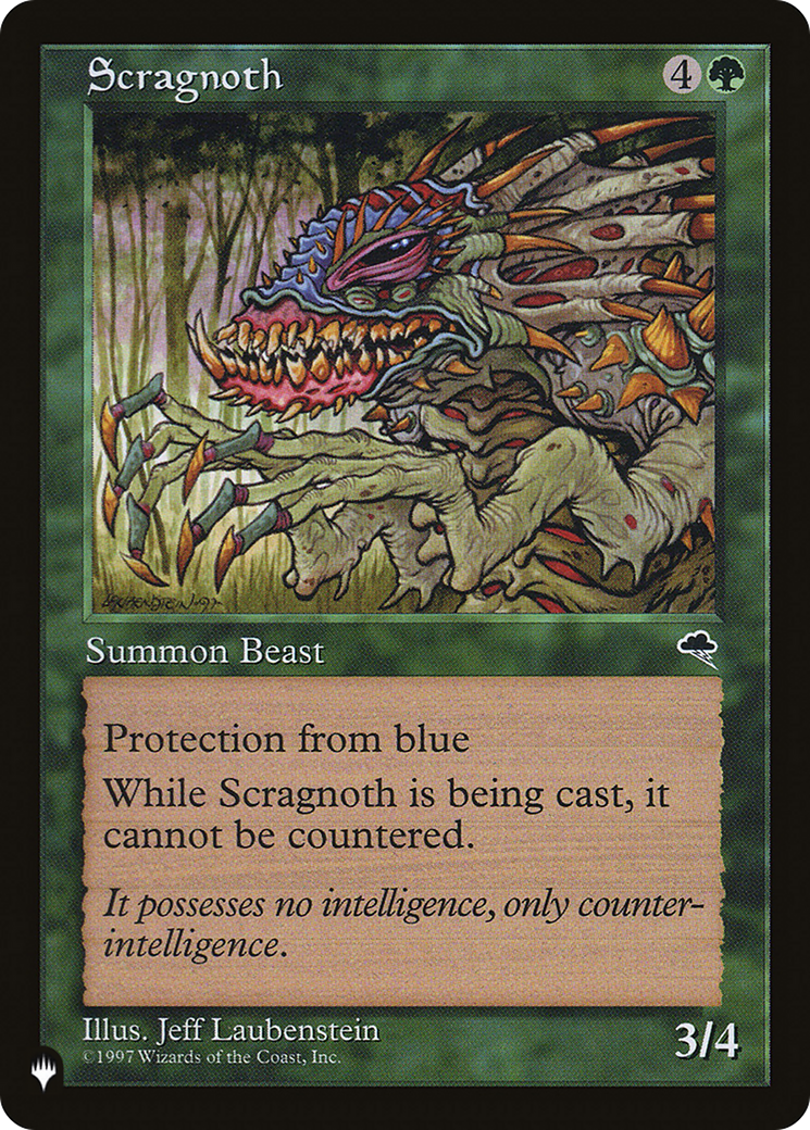 Scragnoth (PLST) #TMP-253 [EN/N]