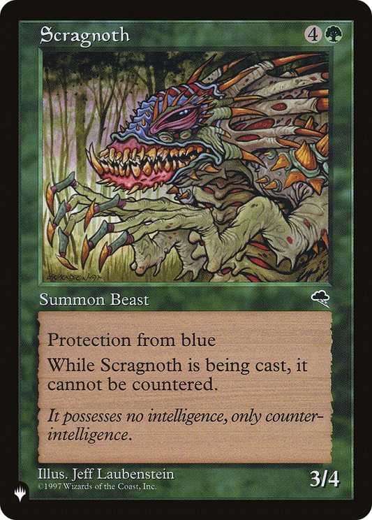 Scragnoth (PLST) #TMP-253 [EN/N]