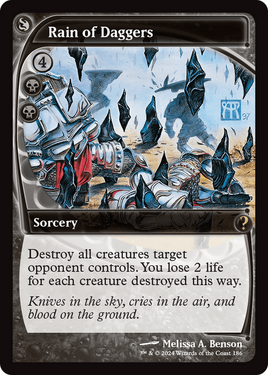 Rain of Daggers (MB2) #186 [EN/N] s/o