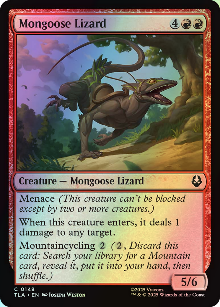 Mongoose Lizard (TLA) #148 [EN/F]