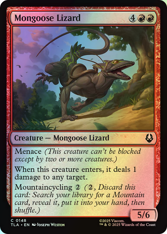 Mongoose Lizard (TLA) #148 [EN/F]