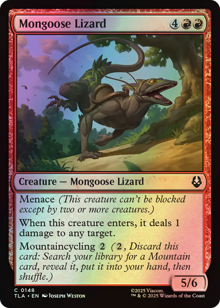 Mongoose Lizard (TLA) #148 [EN/F]