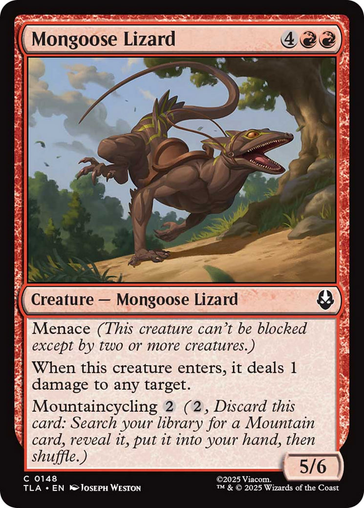 Mongoose Lizard (TLA) #148 [EN/N]