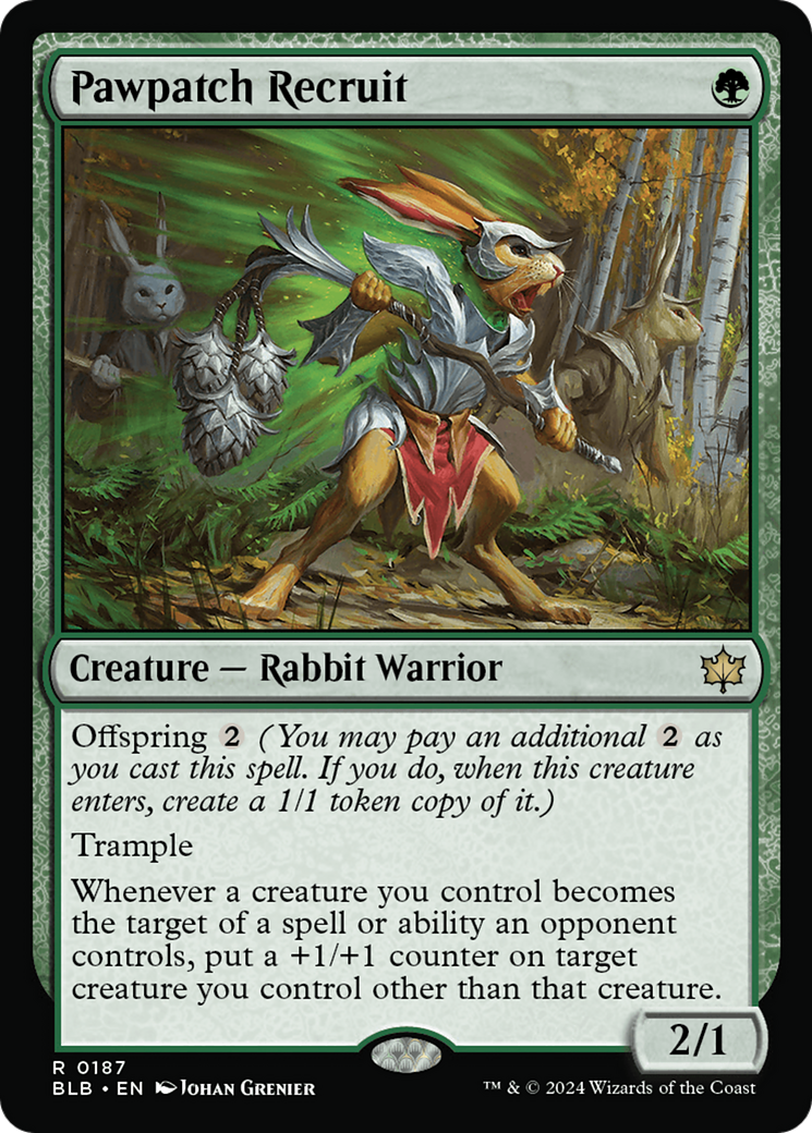 Pawpatch Recruit (BLB) #187 [EN/N]