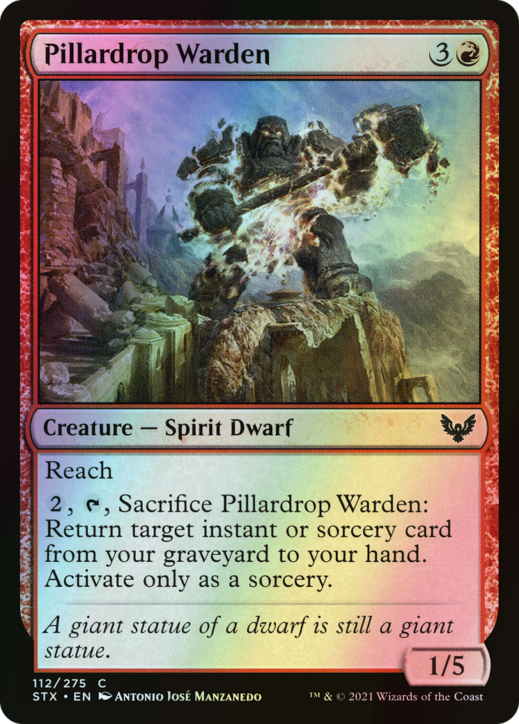 Pillardrop Warden (STX) #112 [EN/F]