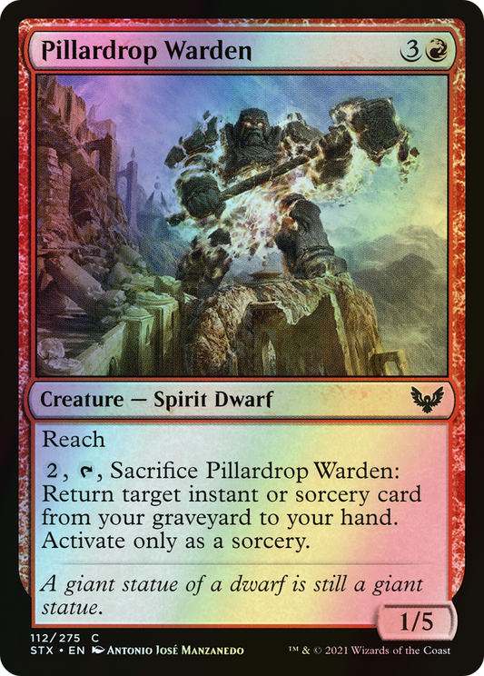 Pillardrop Warden (STX) #112 [EN/F]