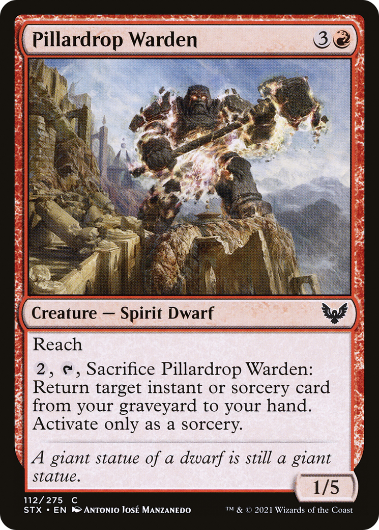 Pillardrop Warden (STX) #112 [EN/N]