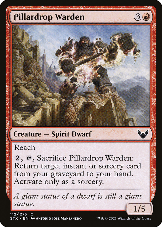 Pillardrop Warden (STX) #112 [EN/N]