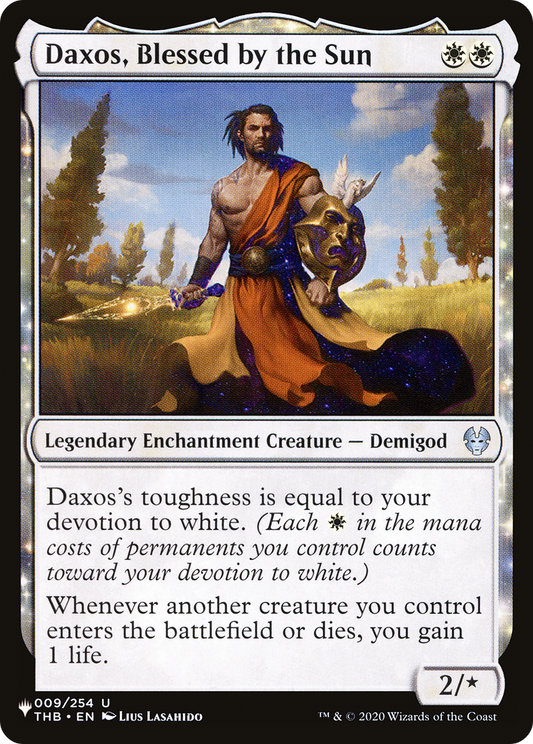 Daxos, Blessed by the Sun (PLST) #THB-9 [EN/N]