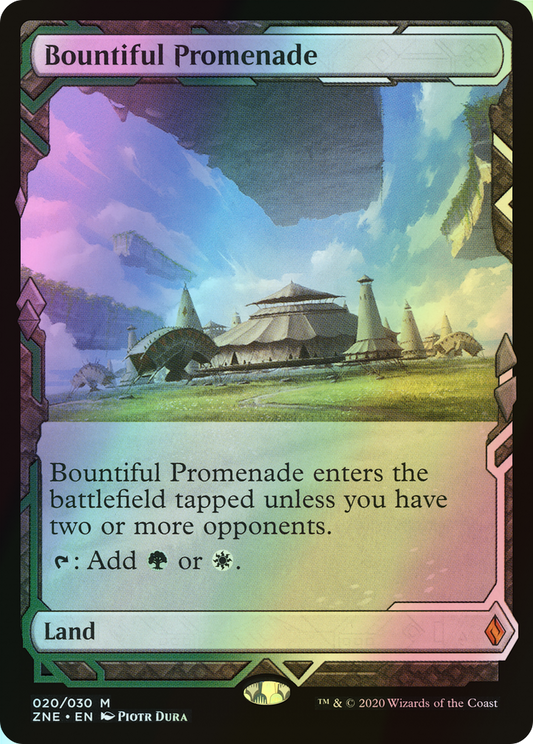 Bountiful Promenade (ZNE) #20 [EN/F] s/o