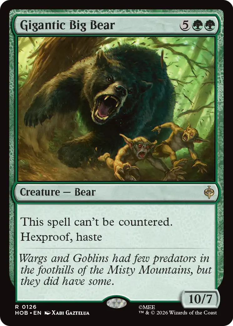Gigantic Big Bear (HOB) #126 [EN/N]