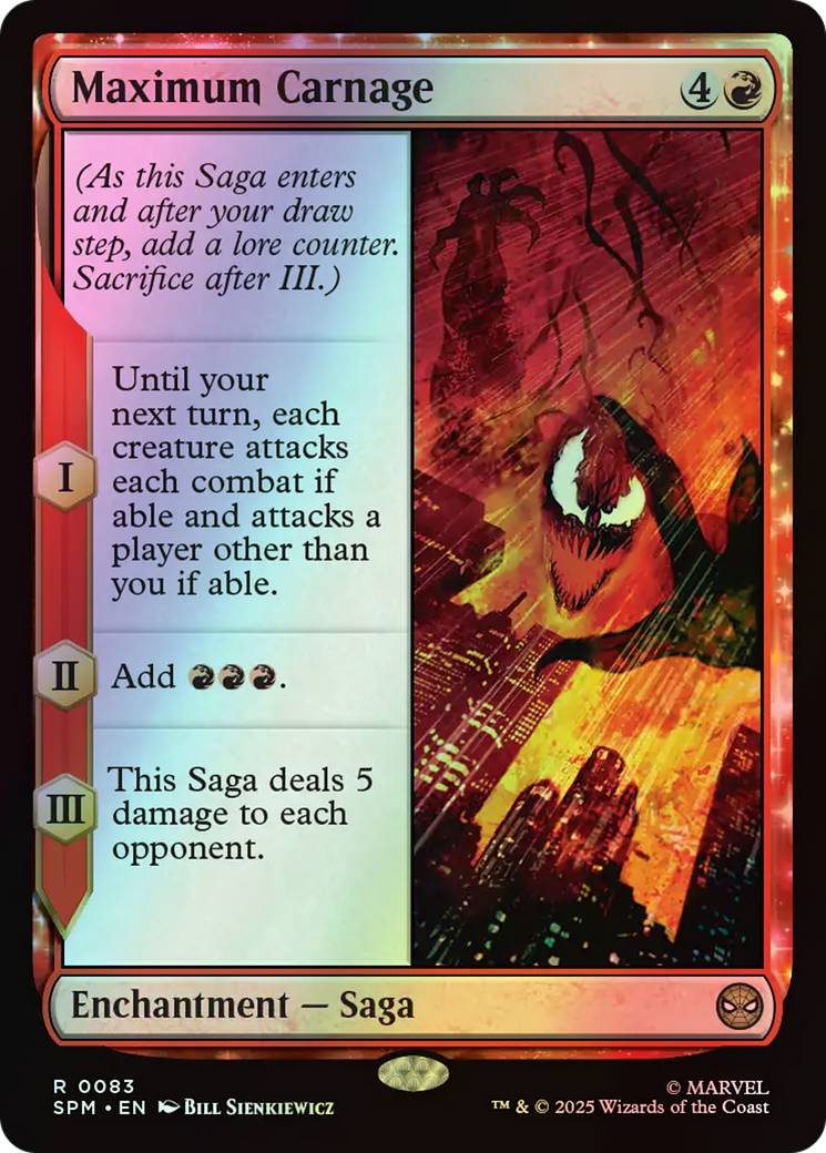 Maximum Carnage (SPM) #83 [EN/F] s/o