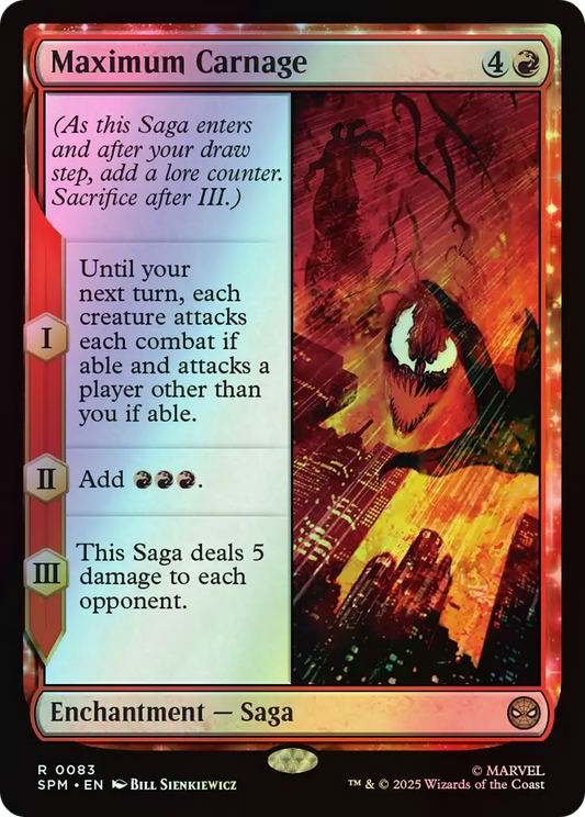 Maximum Carnage (SPM) #83 [EN/F] s/o