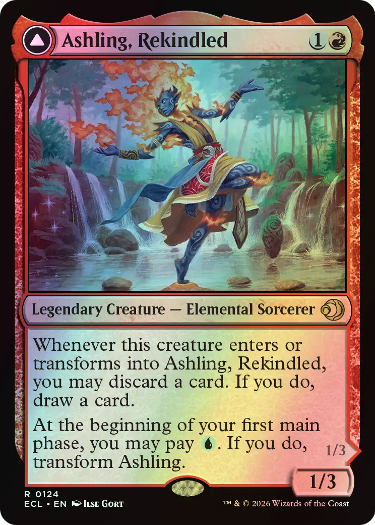 Ashling, Rekindled // Ashling, Rimebound (ECL) #124 [EN/F] s/o
