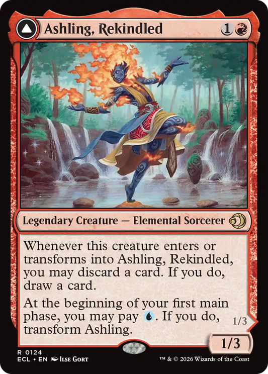 Ashling, Rekindled // Ashling, Rimebound (ECL) #124 [EN/N] s/o